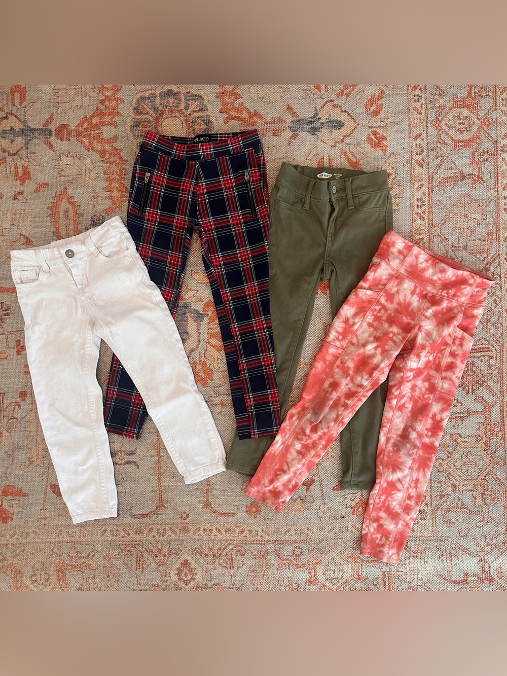 Kids Size 6 Pants Bundle - 4 Pairs (Old Navy, GapFit & More)